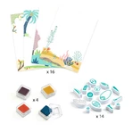 Jeu de tampons créatifs Animaux surprenants, Djeco