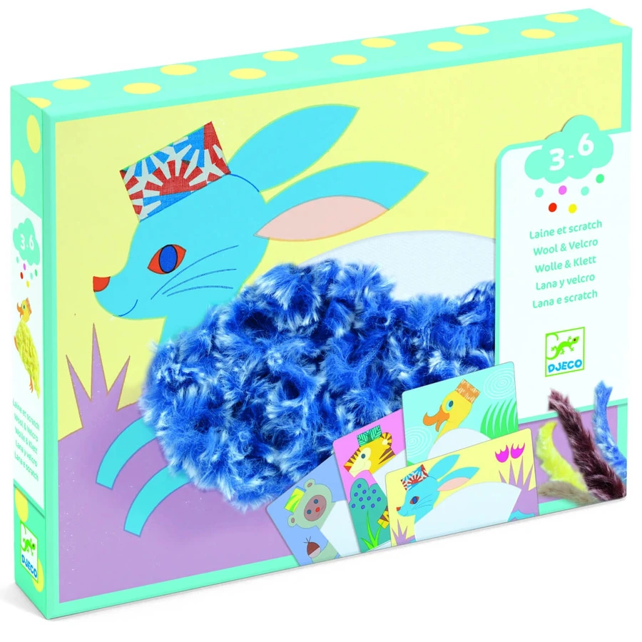 Creative workshop Stubble animals, Djeco