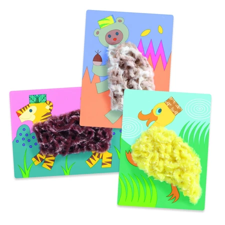 Creative workshop Stubble animals, Djeco