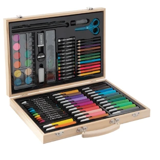 Painting and drawing kit (86 pieces)