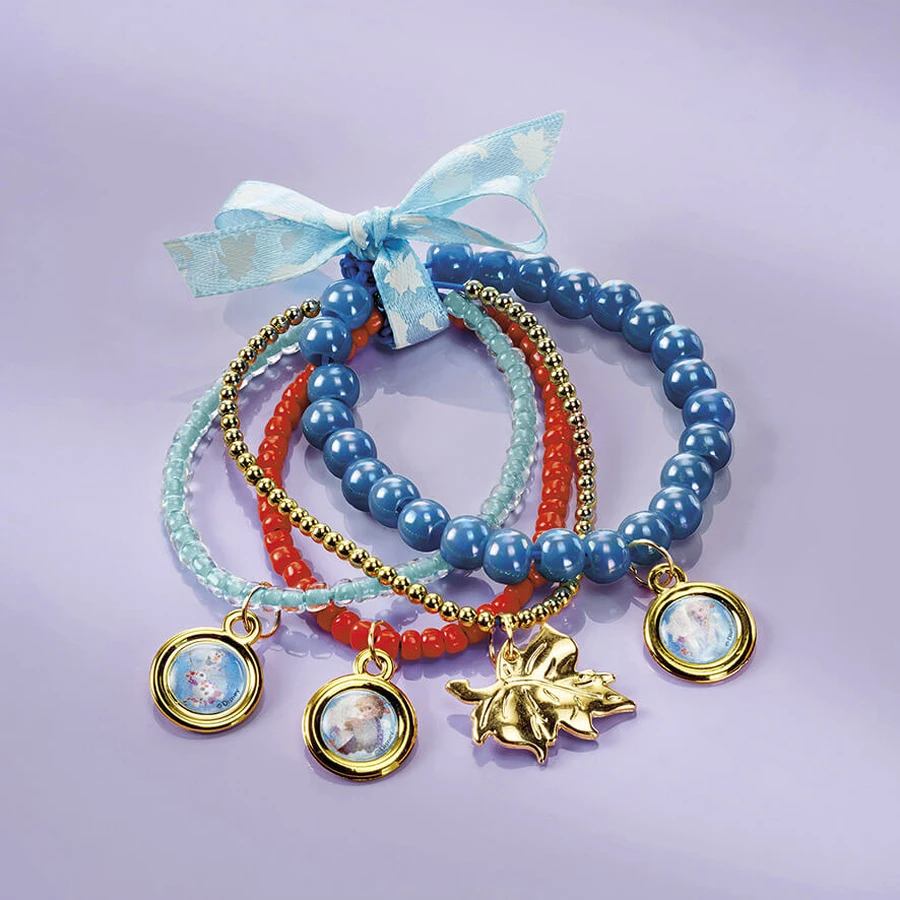 Set DIY creativo pulseras míticas Disney Frozen