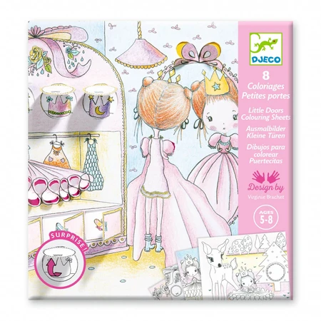 Pupi's Surprises Coloring Boards, Djeco