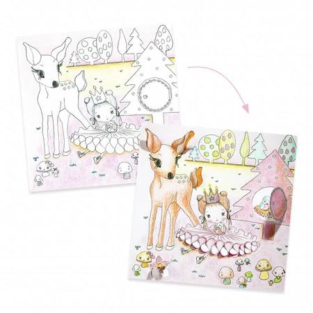 Pupi's Surprises Coloring Boards, Djeco