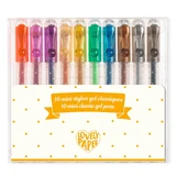 Set van 10 gelpennen, Djeco