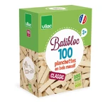 Set 100 de piese lemn - Batibloc - Vilac