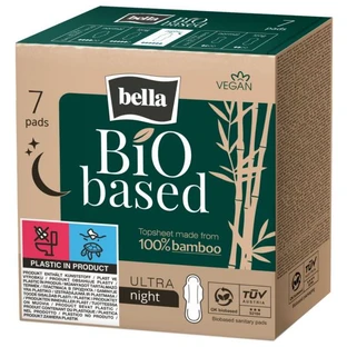 Hygienic pads Based Night Bella Bio, 7 pcs, Bella