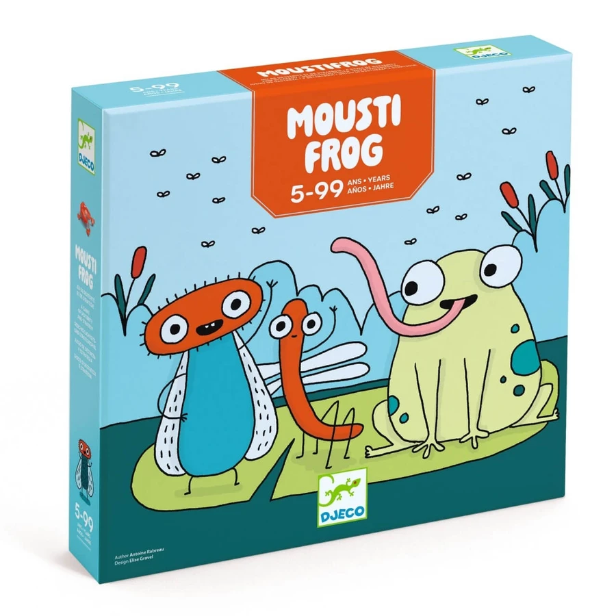 Jeu d'adresse et de stratégie Moustifrog, Djeco
