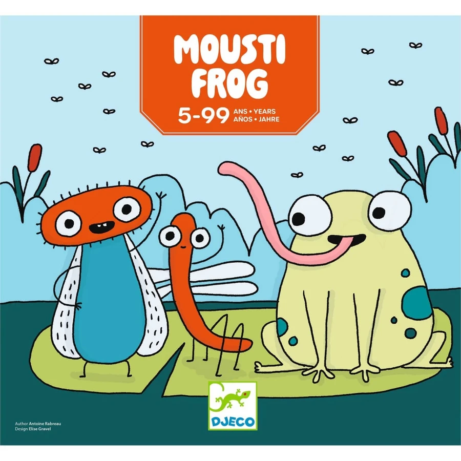 Jeu d'adresse et de stratégie Moustifrog, Djeco
