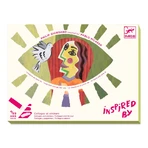 Creative workshop Square head Inspired by Picasso, Djeco