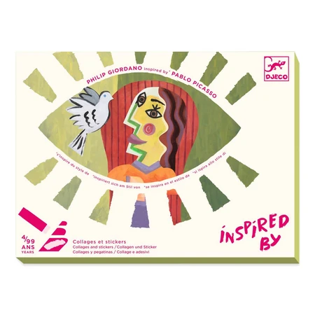 Creative workshop Square head Inspired by Picasso, Djeco