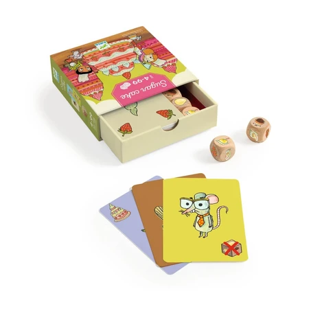 El juego de dados del Concurso de Pasteleros, Djeco
