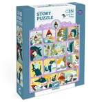 Puzzle del cuento de Caperucita Roja, Djeco