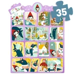 Puzzle del cuento de Caperucita Roja, Djeco