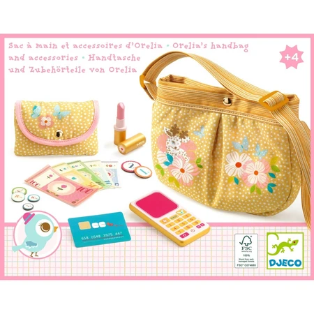 Cotton bag with accessories, Djeco