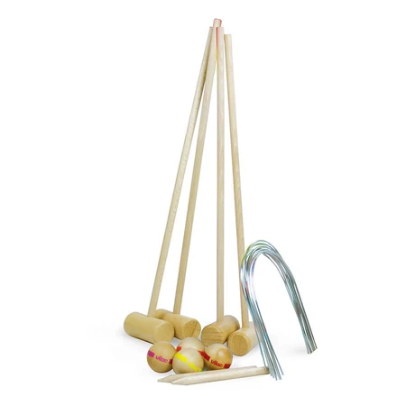 Croquet en bois / Jeu de Croquet d'extérieur - 4 joueurs - Vilac