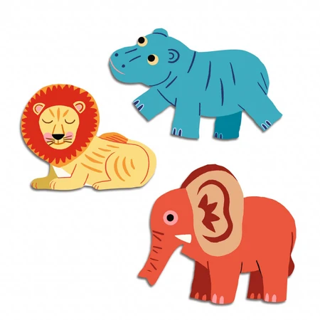 Eerste stickers Dieren van de savanne, Djeco
