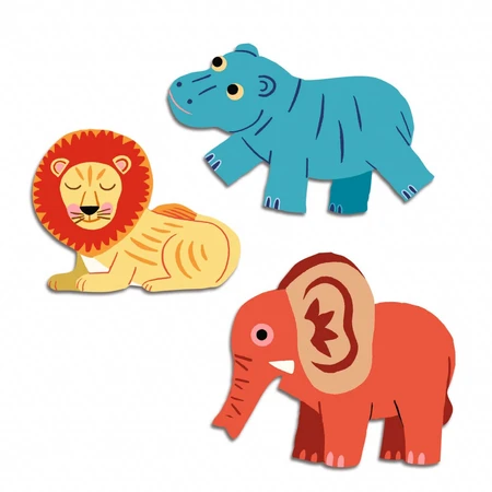 Eerste stickers Dieren van de savanne, Djeco