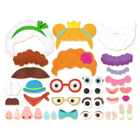 Creative magnetic game Portraits, Djeco