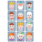 Creative magnetic game Portraits, Djeco