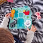 Wooden puzzle with felt base, Djeco