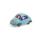 Blauwe metalen auto, Moulin Roty