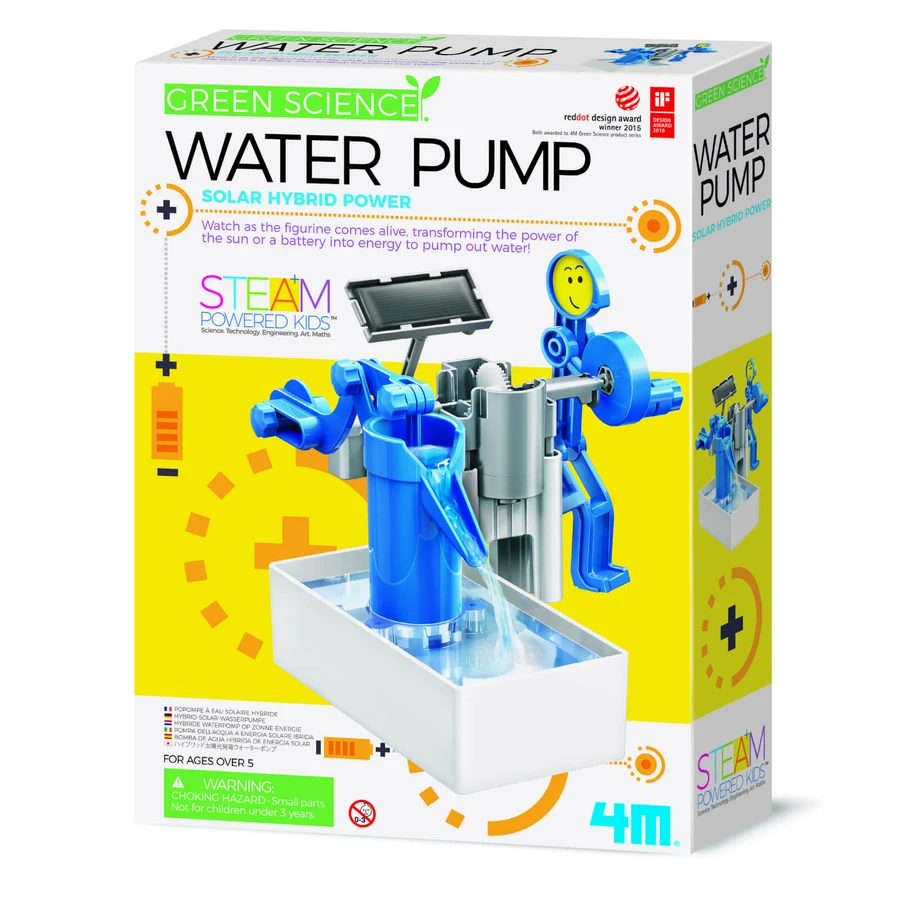Kit scientifique - Pompe à eau, Green Science - Green Science