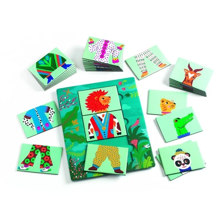Spiel Eduludo Mix & Match Modanimo, Djeco