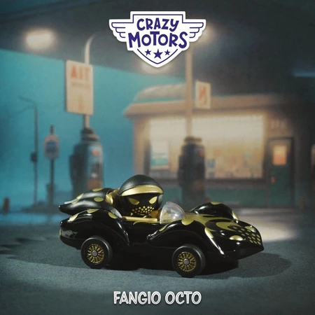 Fangio Octo Rennwagen Crazy Motors Kollektion, Djeco