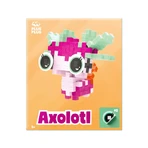 Juego de construcción Plus-Plus, ANIMAL - Adorable Axolotl