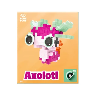 Juego de construcción Plus-Plus, ANIMAL - Adorable Axolotl