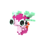Juego de construcción Plus-Plus, ANIMAL - Adorable Axolotl