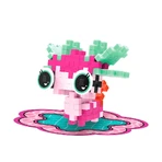 Juego de construcción Plus-Plus, ANIMAL - Adorable Axolotl