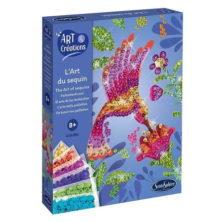 Creative glitter kit - Hummingbird