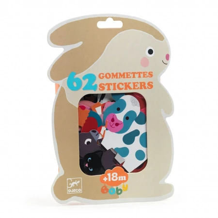Premiers autocollants Animaux de la ferme, Djeco