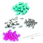 Perles de lettres argentées, Djeco