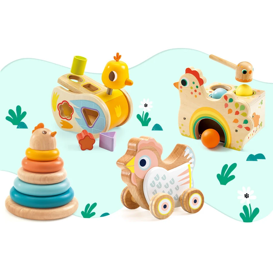 Montessori Djeco Gaina drehen