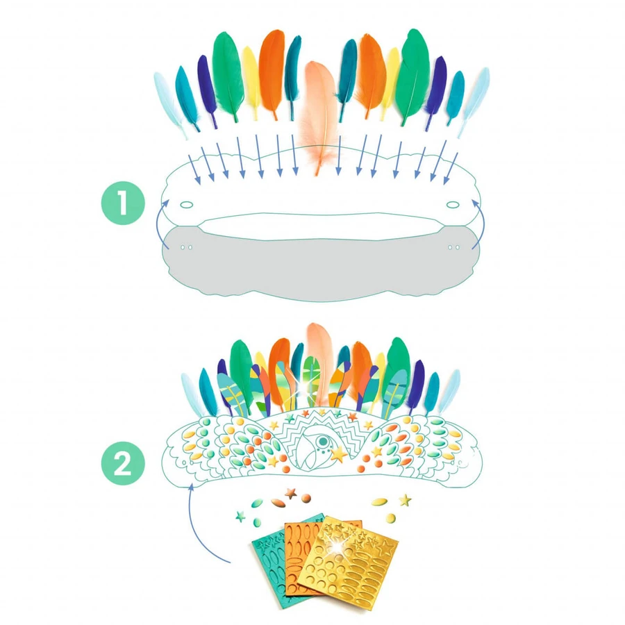 Juego creativo DIY Rio Carnival Carnaval, Djeco