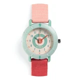 Pink ink hand clock, Djeco