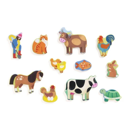 Bauernhof Holzpuzzle, Djeco