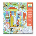 Tableros para colorear con sorpresas Nina's Games, Djeco