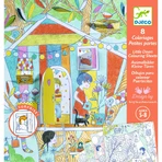 Tableros para colorear con sorpresas Nina's Games, Djeco