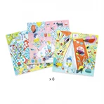 Tableros para colorear con sorpresas Nina's Games, Djeco