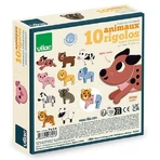 Divertidos animales magnéticos de madera - 30 piezas - Vilac