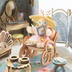 Miniature house to assemble and color Alba, Djeco