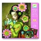 Kreativset Papierporträts mit Blumen, Djeco