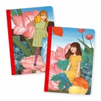 Set of 2 Fedora notebooks, Djeco
