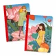 Set of 2 Fedora notebooks, Djeco