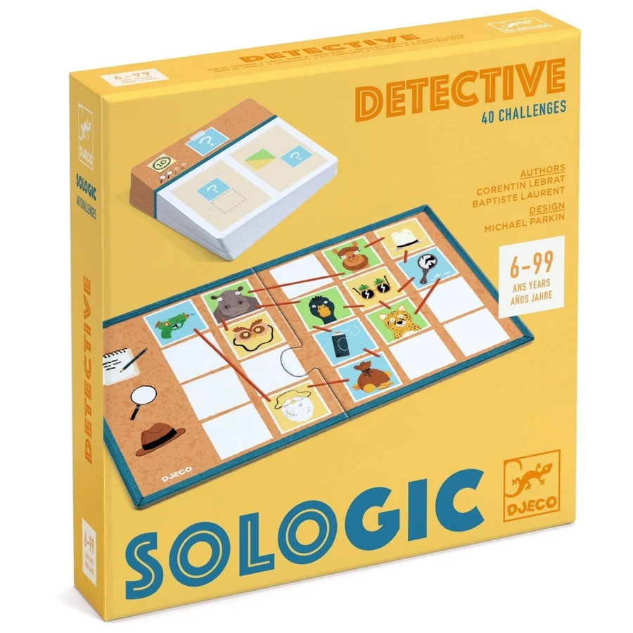 Logik- und Detektivspiel Detective, Djeco