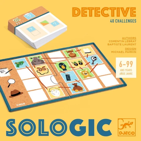 Logik- und Detektivspiel Detective, Djeco