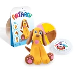 Mini perro Patarev de plastilina